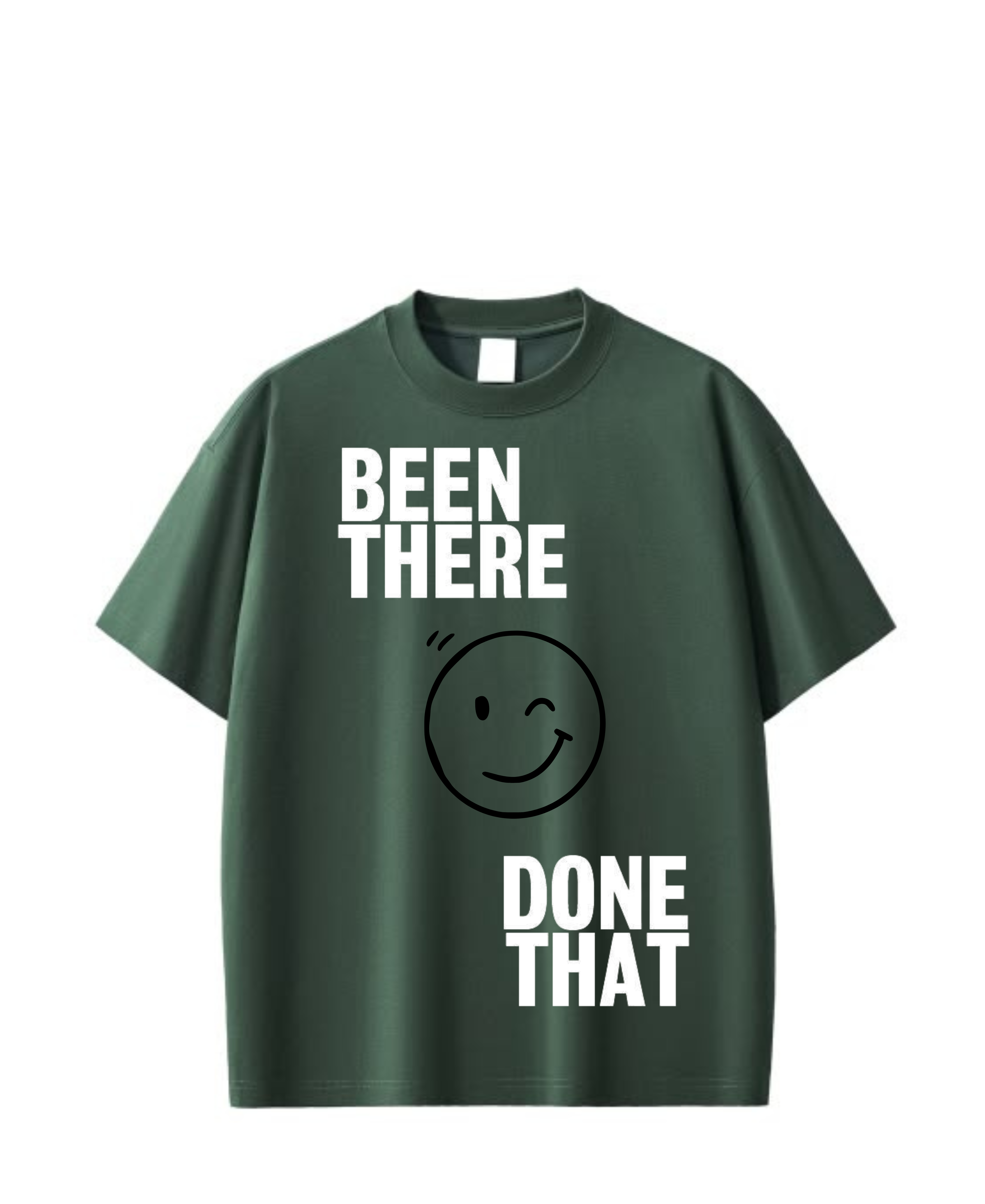 Been There, Done That – Oversized Graphic Tee