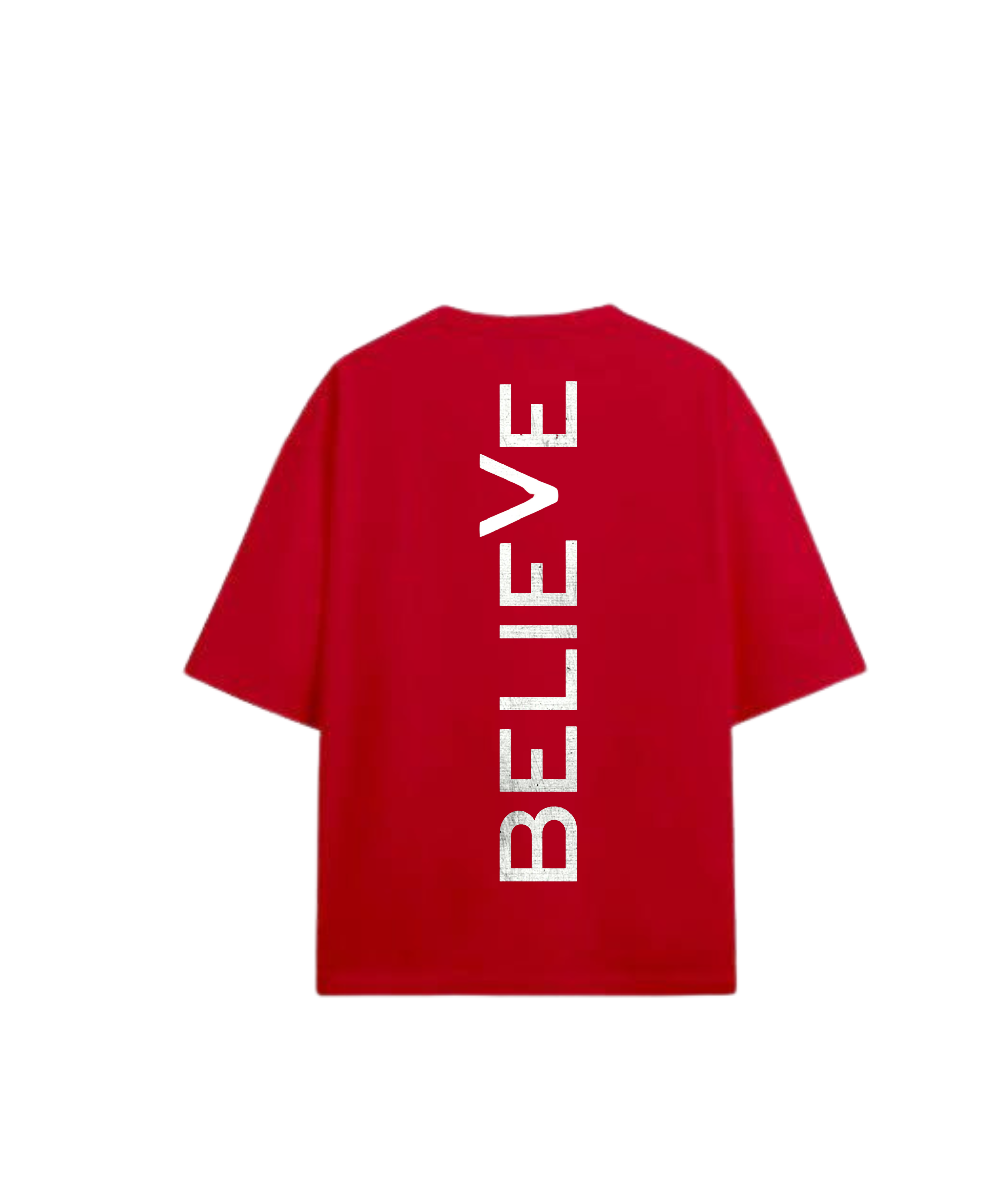 Believe – Oversized Graphic Tee